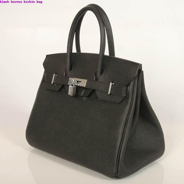 black hermes birkin bag